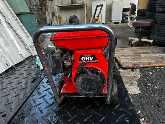 Hidrolavadora Industrial Shinsho 2100 PSI con Motor Kubota (Alta Presión)