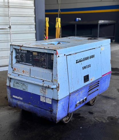 Motosoldadora Diésel Komatsu KW300 | Generador 9.9kVA | Motor Yanmar 3TNE68